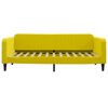 vidaXL daybed 100x200 cm velour gul