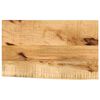 vidaXL bordplade 60x40x3,8 cm naturlig kant massivt ru mangotr&aelig;