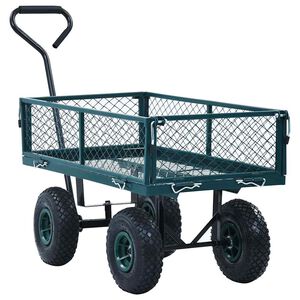 vidaXL havevogn 250 kg gr&oslash;n