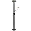 vidaXL LED-gulvlampe d&aelig;mpbar 23 W