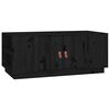 vidaXL sofabord 100x50x41 cm massivt fyrretr&aelig; sort