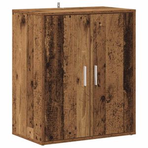 vidaXL skoreol 60x35x70 cm konstrueret tr&aelig; antikt tr&aelig;