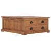 vidaXL sofabord 68 x 68 x 30 cm massivt teaktr&aelig;