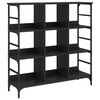 vidaXL sk&aelig;nk 102x32x103,5 cm konstrueret tr&aelig; sort