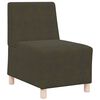 vidaXL Modulsofa enhed uden arme Army Gr&oslash;n 55 x 74 x 82 cm