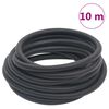 vidaXL hybrid luftslange 0,6" 10 m gummi og PVC sort