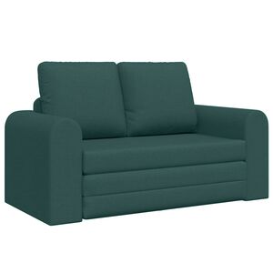 vidaXL Sovesofa M&oslash;rkegr&oslash;n 148 x 71 x 83 cm Stof