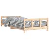 vidaXL sengeramme til juniorseng 90x190 cm massivt fyrretr&aelig;