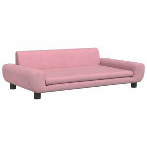 vidaXL hundeseng 100x54x33 cm velour lyser&oslash;d