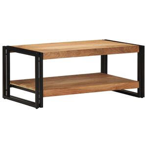 vidaXL sofabord 90x50x38 cm massivt akacietr&aelig;
