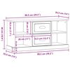 vidaXL TV-skab Artisan Egetr&aelig; 99,5 x 35,5 x 48 cm Konstrueret tr&aelig;