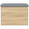 vidaXL opbevaringsb&aelig;nk Sonoma eg 62x42x45 cm konstrueret tr&aelig;