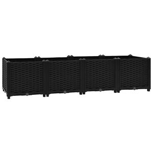 vidaXL h&oslash;jbed 160x40x38 cm polypropylen