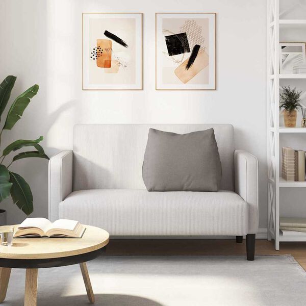 vidaXL Rygpude Gr&aring;brun 60 x 20 x 50 cm Stof