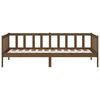 vidaXL daybed 80x200 cm massivt fyrretræ gyldenbrun