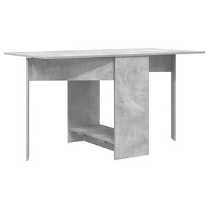 vidaXL Spisebord 138 x 70 x 73,5 cm Konstrueret tr&aelig; Betongr&aring;