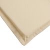 vidaXL hynde til liggestol 180x60x4 oxfordstof beige