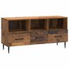 vidaXL TV-skab Gammelt tr&aelig; 102 x 34,5 x 50 cm Konstrueret tr&aelig;