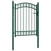 vidaXL Hegnsl&aring;ger EMMEN 104 x 98,5 cm L&aring;ses Pulverlakeret St&aring;l Green