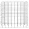 vidaXL gabion-højbed 90x30x90 cm galvaniseret stål
