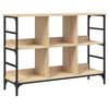 vidaXL sk&aelig;nk Sonoma eg 102x32x73,5 cm konstrueret tr&aelig;