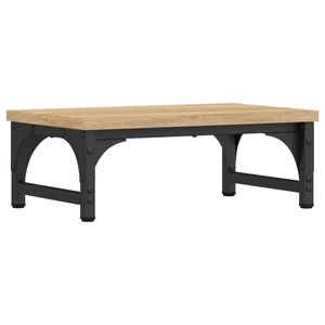 vidaXL sk&aelig;rmstander 37x23x14 cm konstrueret tr&aelig; sonoma-eg