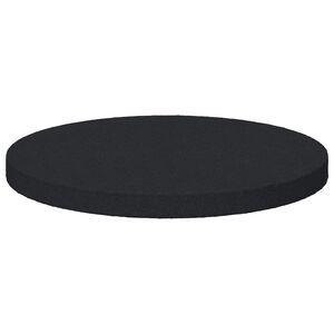 vidaXL M&oslash;belben puder 2 pcs Sort &Oslash; 30 x 2 mm EVA