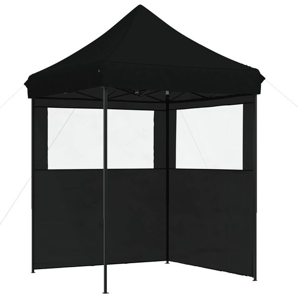 vidaXL Party Tent Sort 200 x 200 x 306 cm Oxford stof