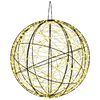 vidaXL Julefinial lys 750 LED'er Varm hvid &Oslash; 50 x 52 cm