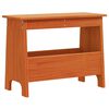vidaXL entr&eacute;b&aelig;nk 60x28x45 cm massivt fyrretr&aelig; gyldenbrun