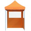 vidaXL Party Tent Orange 200 x 200 x 306 cm Oxford stof