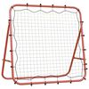 vidaXL justerbar foodbold-rebounder 96x80x96 cm st&aring;l og PE