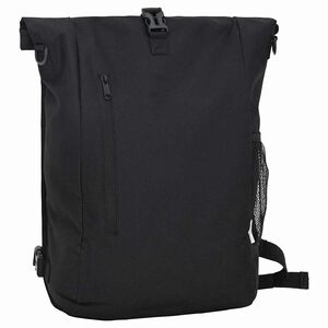 vidaXL Cykeltaske Sort 31 x 13 x 58 cm Polyester