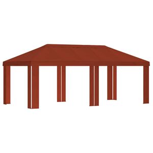 vidaXL Gazebo D&aelig;kke 6 x 3 m Terrakotta Polyester 190