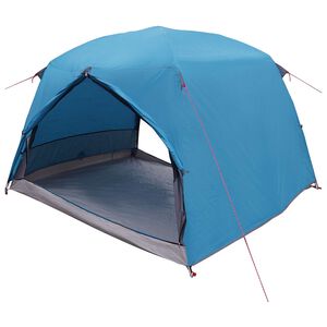 vidaXL Backpacking Telt 2-personers Bl&aring; 185T Polyester med PU Coating
