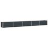 vidaXL Plantekasse Antracit 480 x 50 x 45 cm Galvaniseret st&aring;l