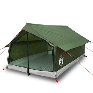 vidaXL 2-personers campingtelt vandt&aelig;t olivengr&oslash;n