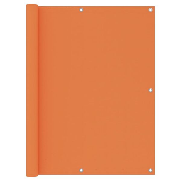 vidaXL altanafskærmning 120x400 cm oxfordstof orange