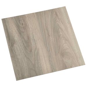 vidaXL Gulvplanker Tr&aelig;farve 5,11 m&sup2; 55 stk. PVC