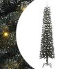vidaXL Kunstigt juletr&aelig; med stativ Gr&oslash;n 240 cm PVC og plastik og st&aring;l