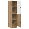 vidaXL Highboard Artisan Egetr&aelig; 35 x 37 x 142 cm Konstrueret tr&aelig;
