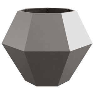 vidaXL Plantekasse Rusten 100 x 100 x 80 cm Cortenst&aring;l