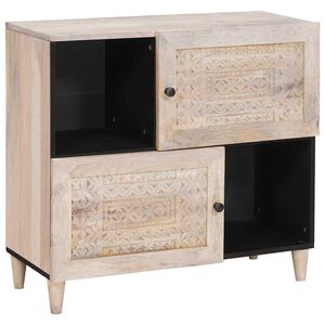 vidaXL Sideboard Hvid 33,5 x 80 x 75 cm