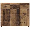 vidaXL Sideboard Gammelt tr&aelig; 88,5 x 30,5 x 73 cm Konstrueret tr&aelig;