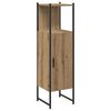 vidaXL badev&aelig;relsesskab 33x33x120,5 cm konstrueret tr&aelig; kunsteg