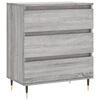 vidaXL sk&aelig;nk 60x35x70 cm konstrueret tr&aelig; gr&aring; sonoma-eg