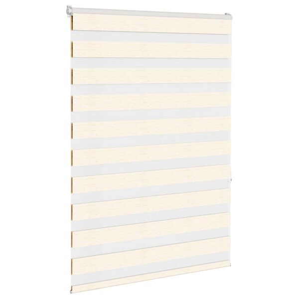 vidaXL zebragardin marmorbeige 105x150 cm stofbredde 100,9cm polyester