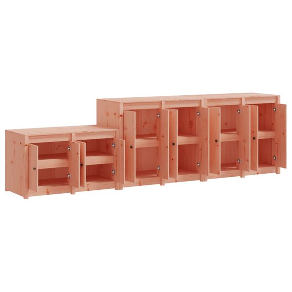 vidaXL udend&oslash;rs k&oslash;kkenskabe 3 stk. massivt douglasgran