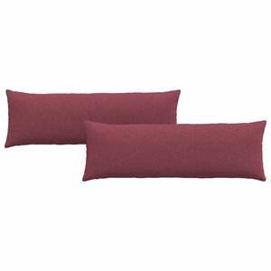 vidaXL Sofapuder 2 pcs Vinr&oslash;d 120 x 40 cm Stof