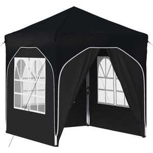 vidaXL Pop-up Festtelt 192 x 192 x 245 cm Antracit